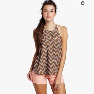 O’Neill womens Madison woven tank top size small